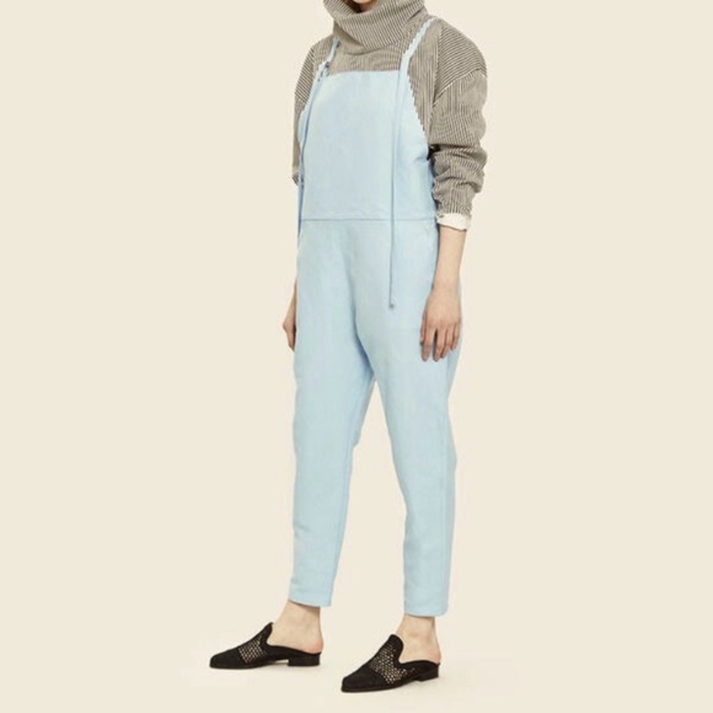 BaseRange Long Strap Overall Denitian Blue, S
